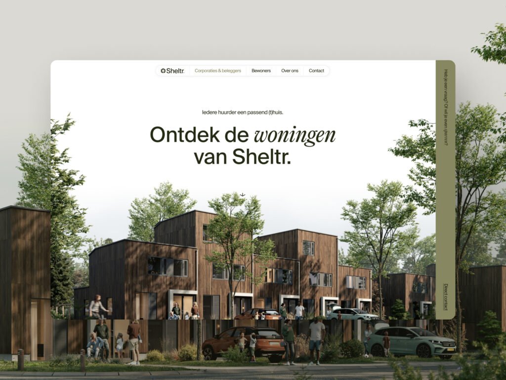 Sheltr - Awwwards Honorable Mention